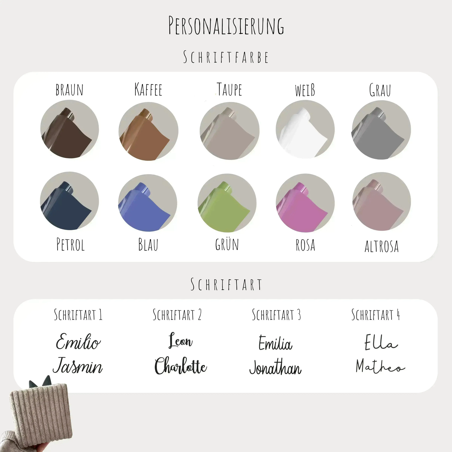 Toniebox Schutzhülle Breitcort olivgrün Hauniper