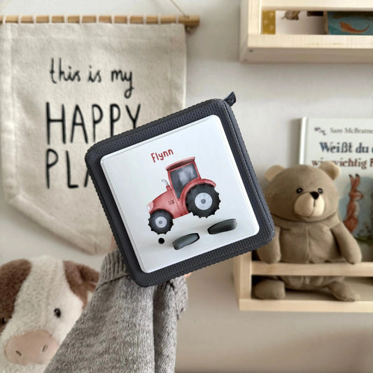 Toniebox Schutzfolie personalisiert Traktor Hauniper