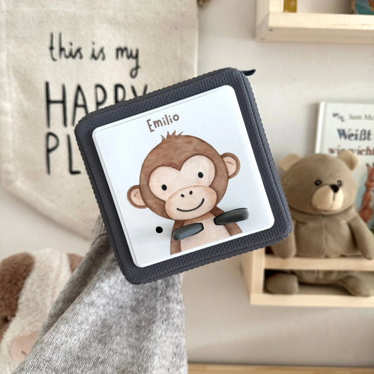 Toniebox Schutzfolie personalisiert Affe Hauniper