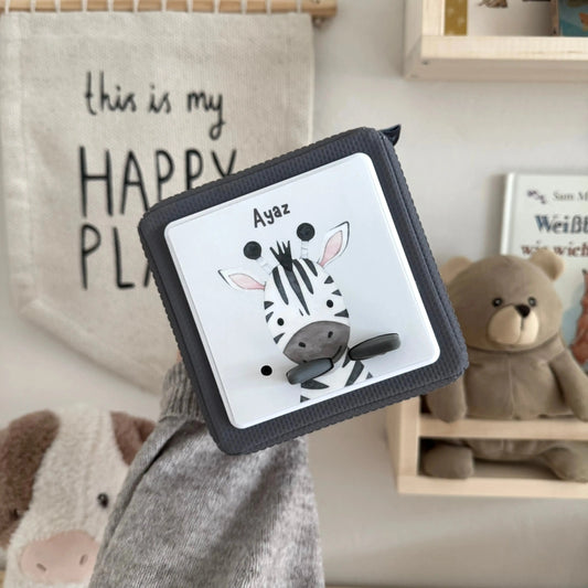 Toniebox Schutzfolie personalisiert Zebra Hauniper