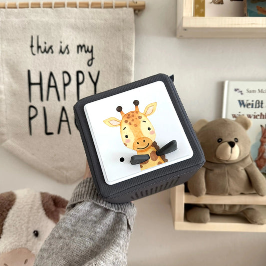 Toniebox Schutzfolie personalisiert Giraffe Hauniper