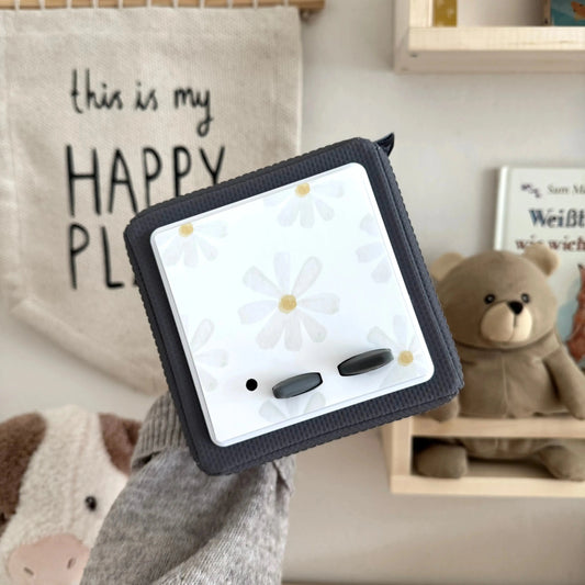 Toniebox Schutzfolie personalisiert Blume beige Hauniper