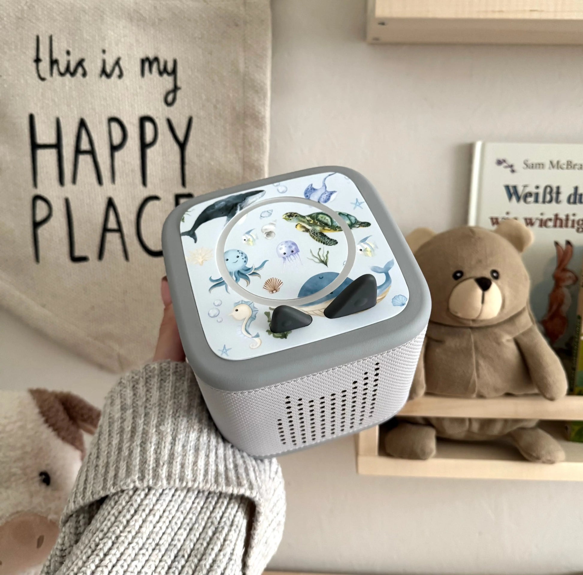 Toniebox 2 Schutzfolie personalisiert Meerestiere Hauniper