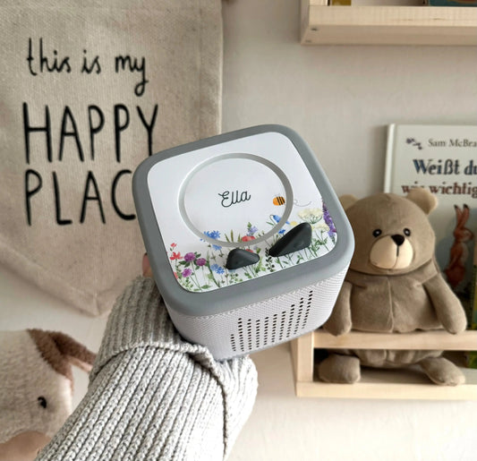 Toniebox 2 Schutzfolie personalisiert Blumenwiese Hauniper