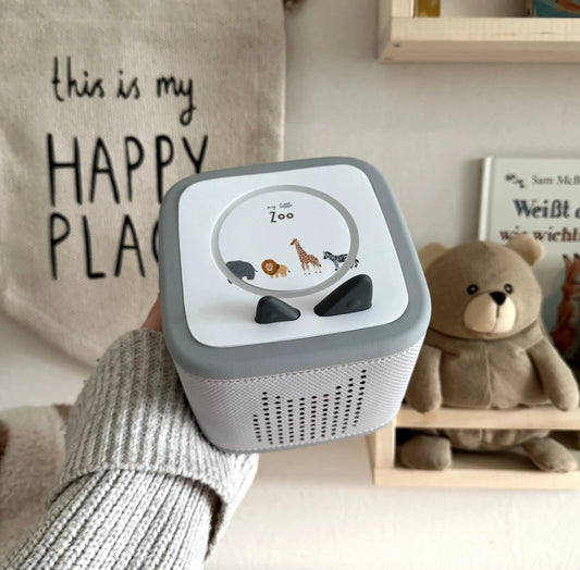 Toniebox 2 Schutzfolie personalisiert Zoo Hauniper
