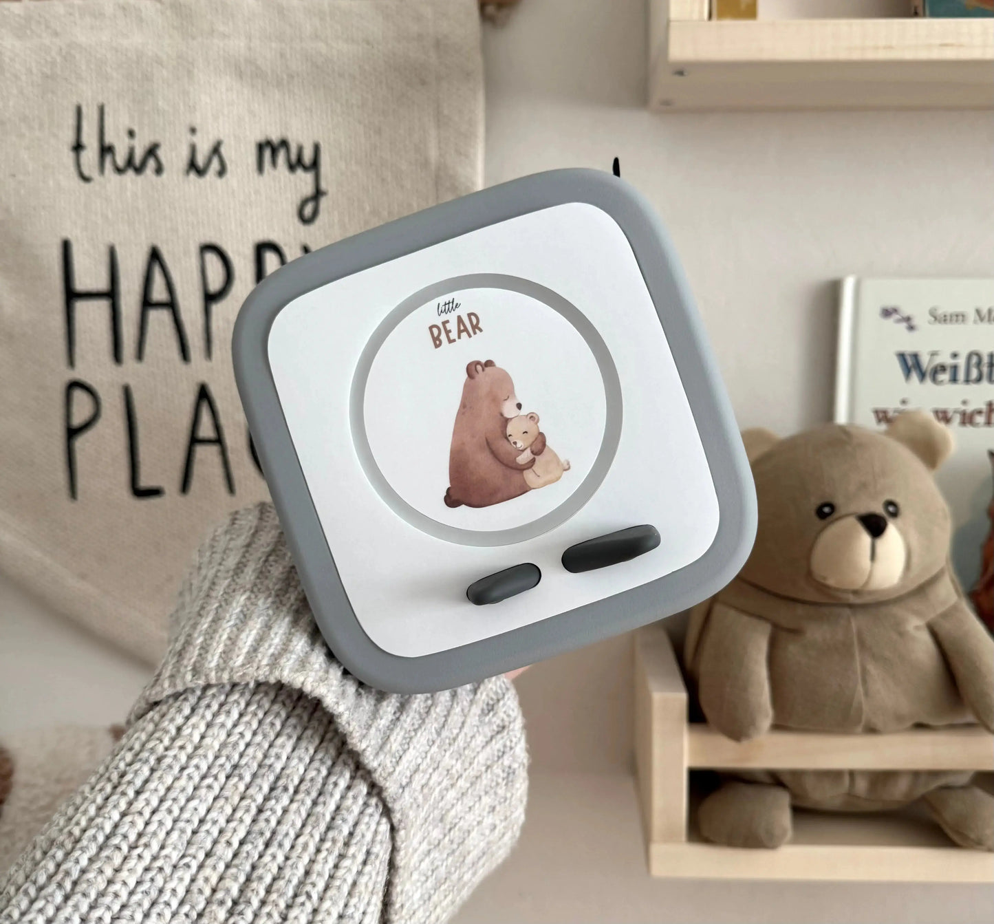Toniebox 2 Schutzfolie personalisiert Bär Hauniper