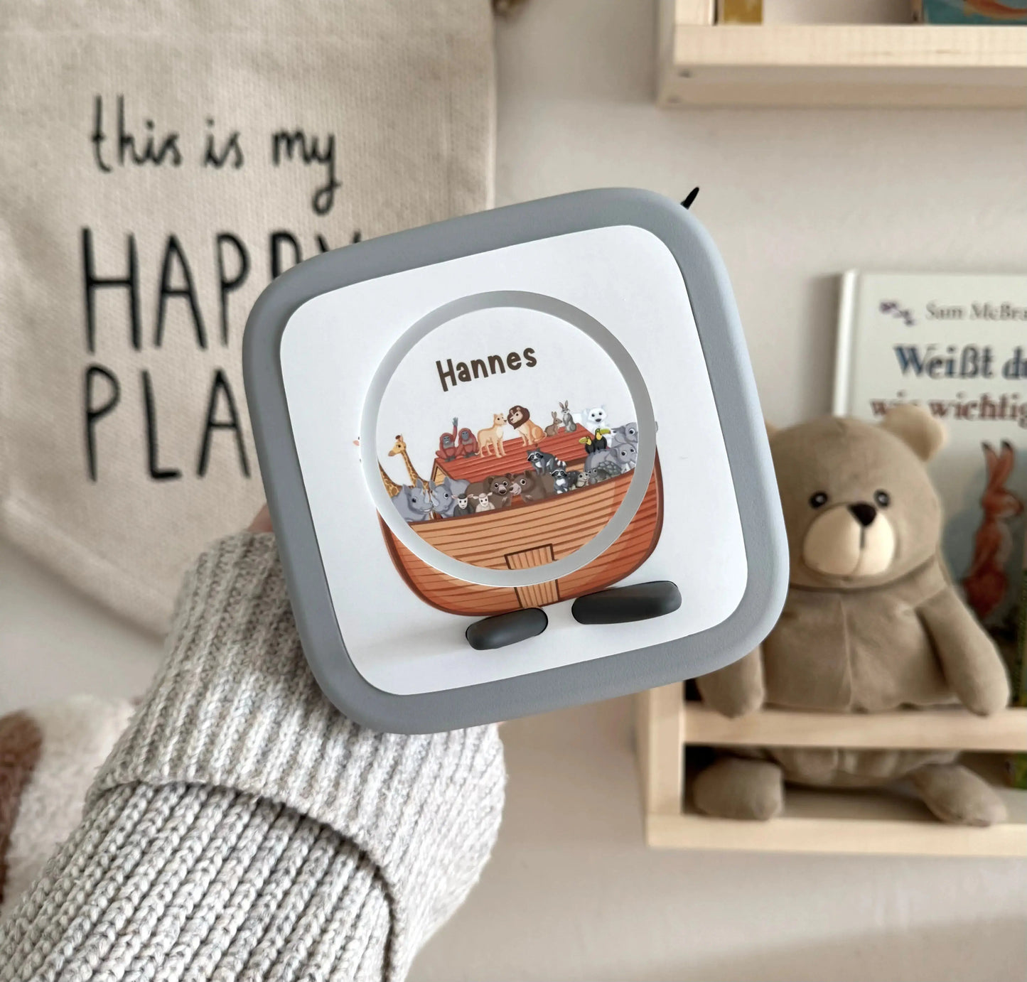 Toniebox 2 Schutzfolie personalisiert Arche/Boot Hauniper