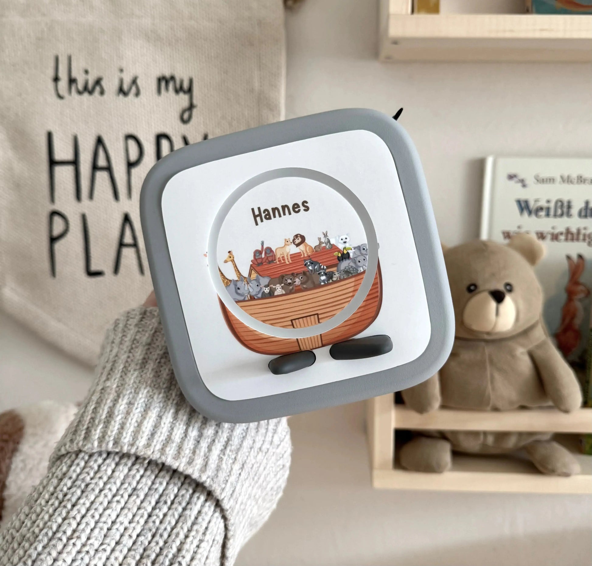 Toniebox 2 Schutzfolie personalisiert Arche/Boot Hauniper