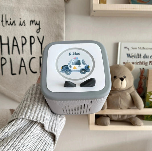 Toniebox 2 Schutzfolie personalisiert Bagger Hauniper