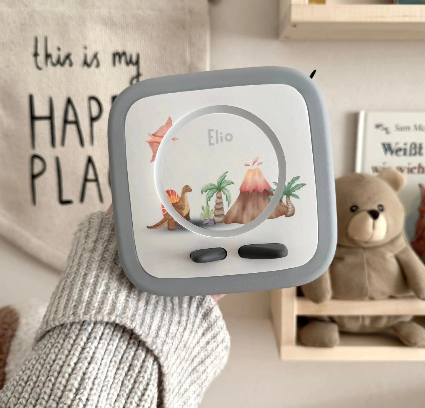 Toniebox 2 Schutzfolie personalisiert Dinosaurier Hauniper