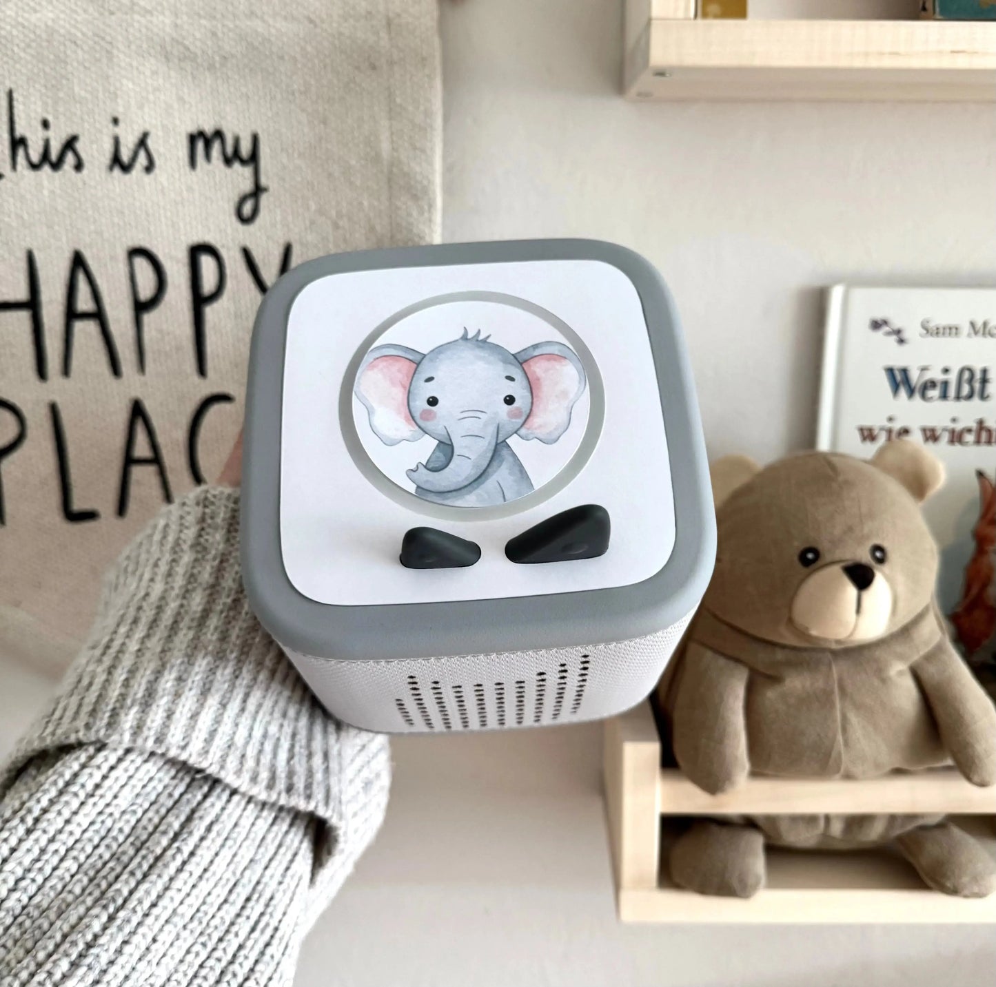 Toniebox 2 Schutzfolie personalisiert Giraffe Hauniper