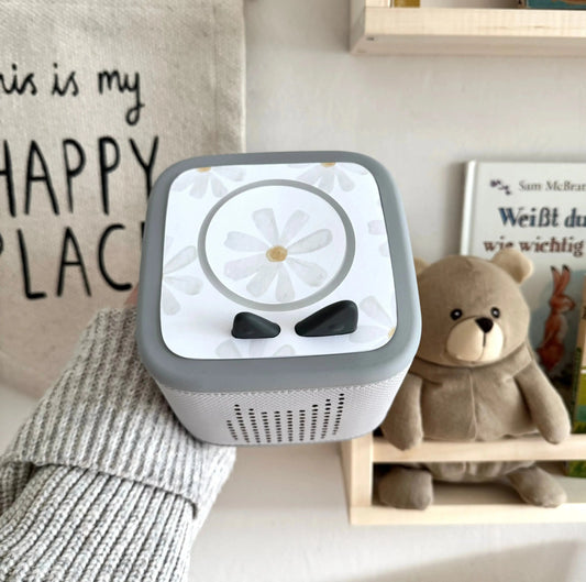 Toniebox 2 Schutzfolie personalisiert Blume gelb Hauniper