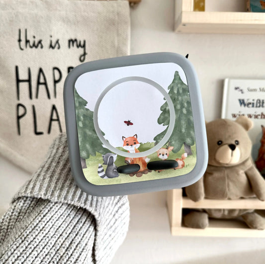 Toniebox 2 Schutzfolie personalisiert Blume beige Hauniper