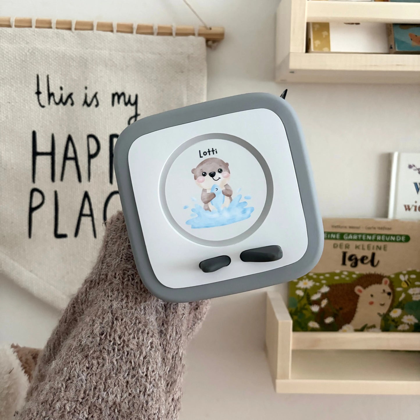 Toniebox 2 Schutzfolie personalisiert Otter (Kopie) Hauniper