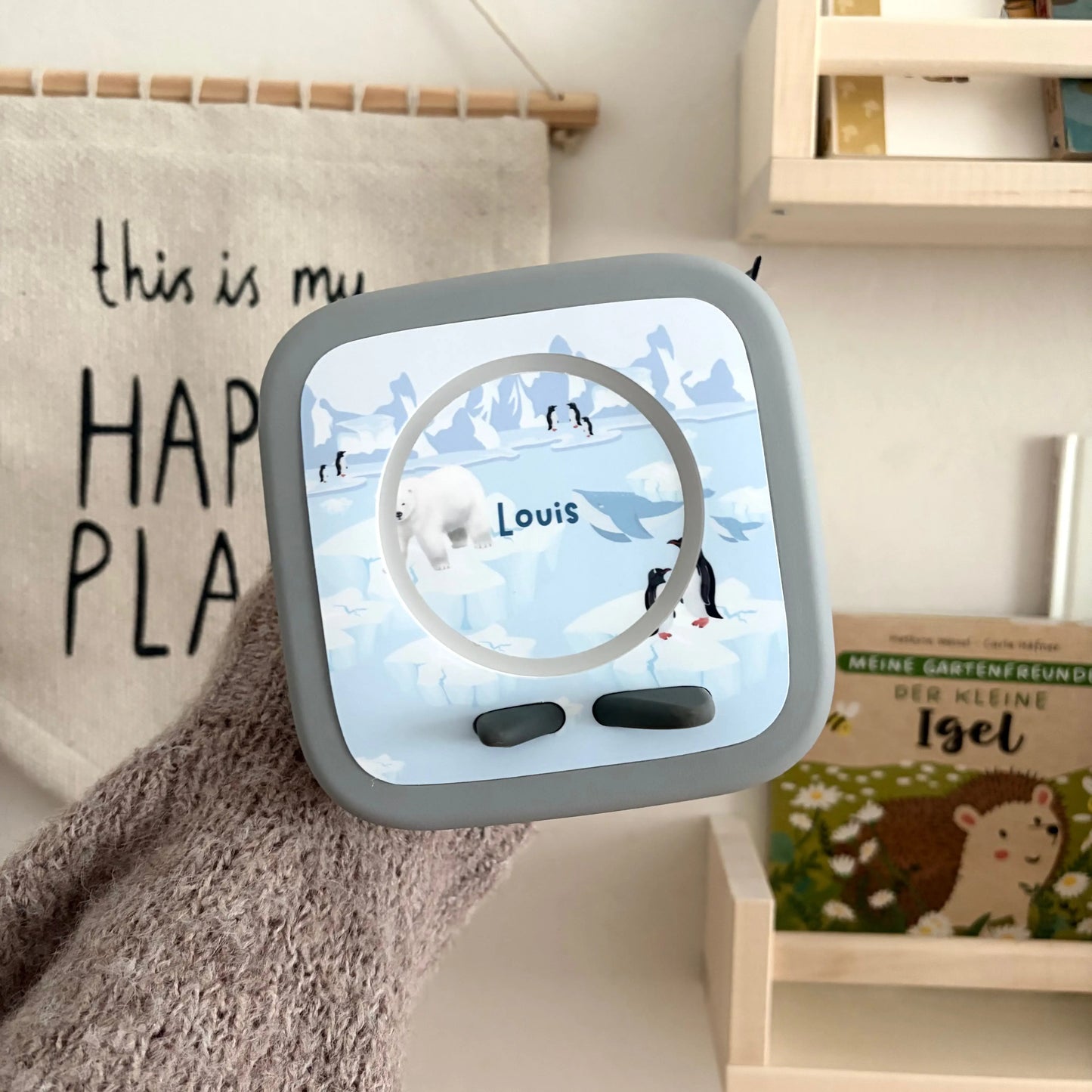 Toniebox 2 Schutzfolie personalisiert Eiswelt Hauniper