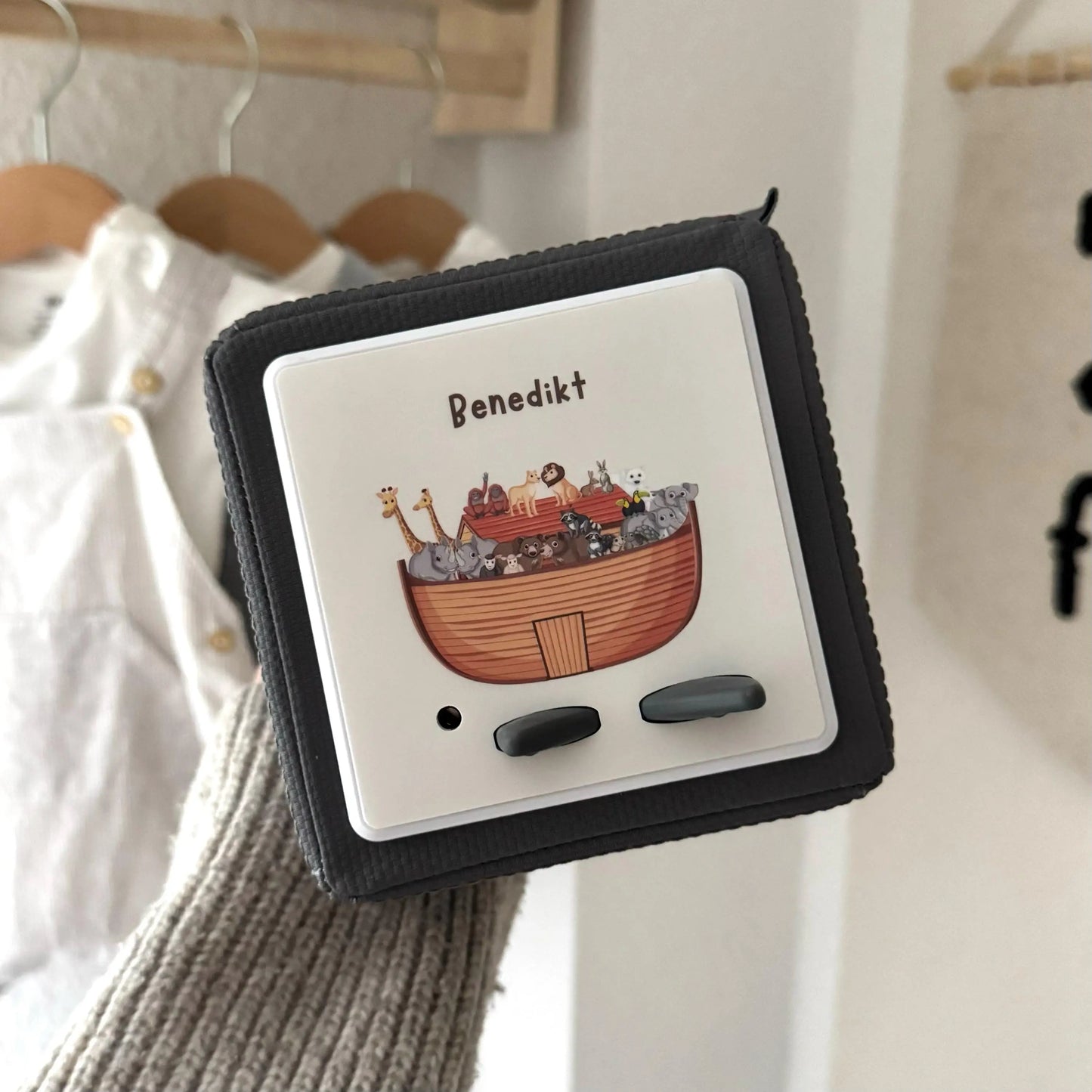 Toniebox Schutzfolie personalisiert Arche / Boot Hauniper