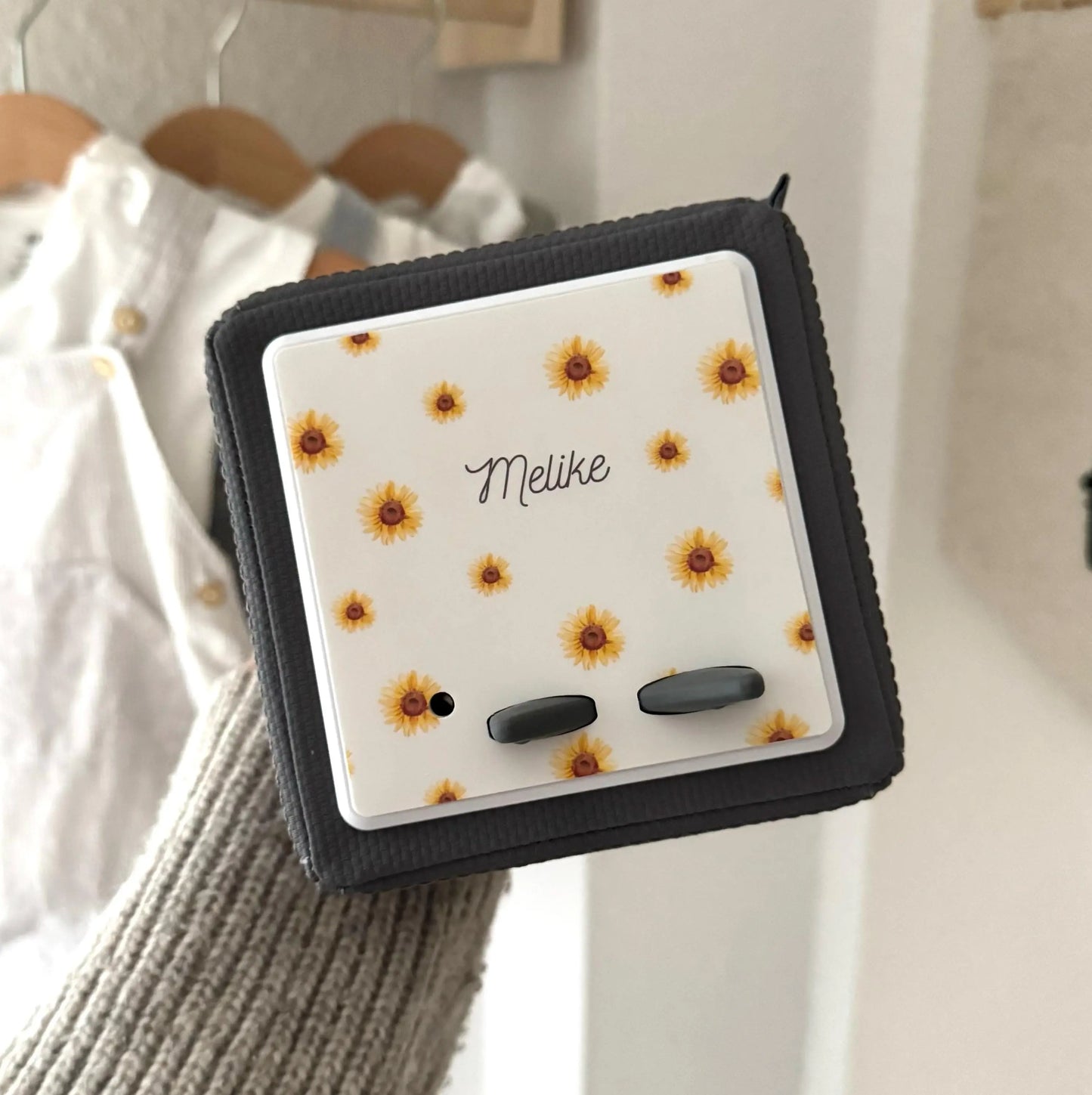 Toniebox Schutzfolie personalisiert Sonnenblume Hauniper