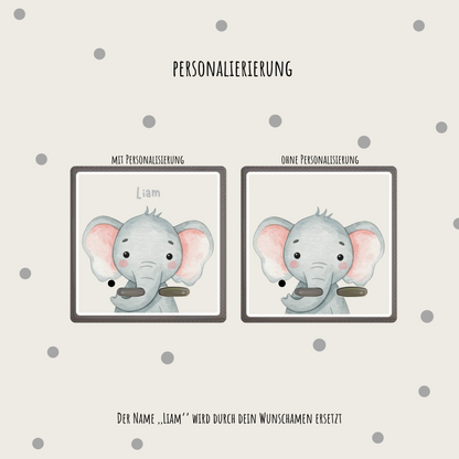 Toniebox Schutzfolie personalisiert Elefant Hauniper