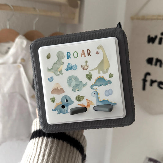 Toniebox Schutzfolie personalisiert Dinosaurier Hauniper