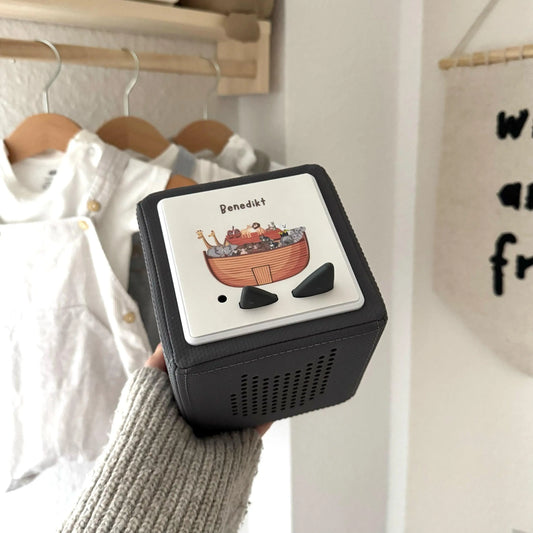 Toniebox Schutzfolie personalisiert Arche / Boot Hauniper