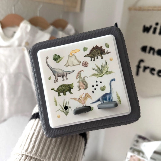 Toniebox Schutzfolie personalisiert Dinosaurier Hauniper