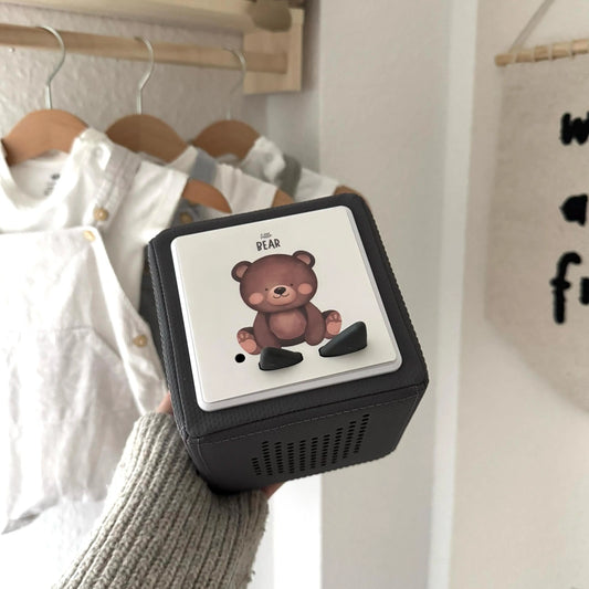 Toniebox Schutzfolie personalisiert Teddy Hauniper