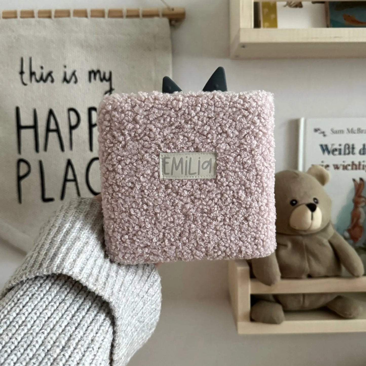 Toniebox Schutzhülle Teddy Rosa Hauniper