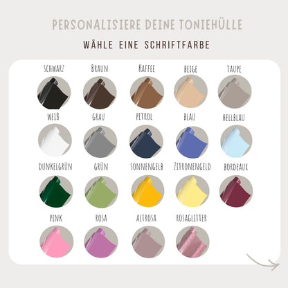 Toniebox 2 Schutzhülle Breitcord hellbraun Hauniper