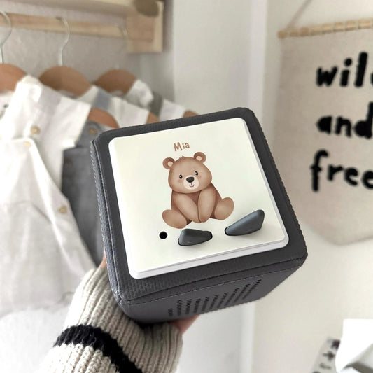 Toniebox Schutzfolie personalisiert Bär Hauniper