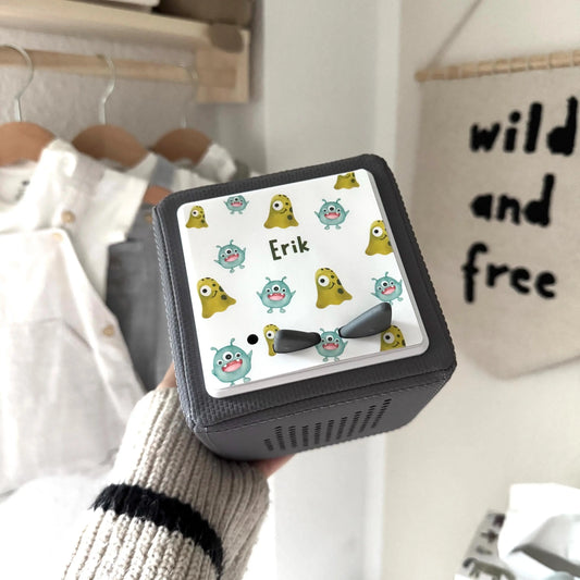 Toniebox Schutzfolie personalisiert Monster Hauniper