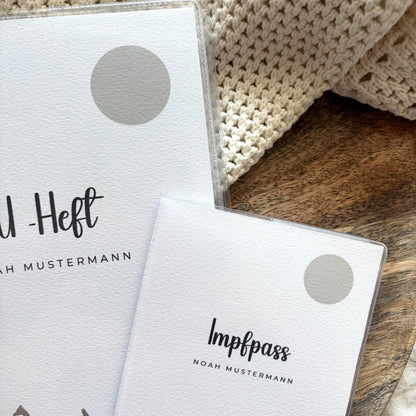 U-Heft & Impfpass Hülle Set Safari Hauniper