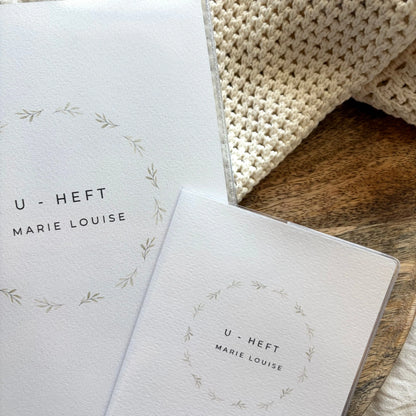 U-Heft & Impfpass Hülle Set Schlicht ranken Hauniper