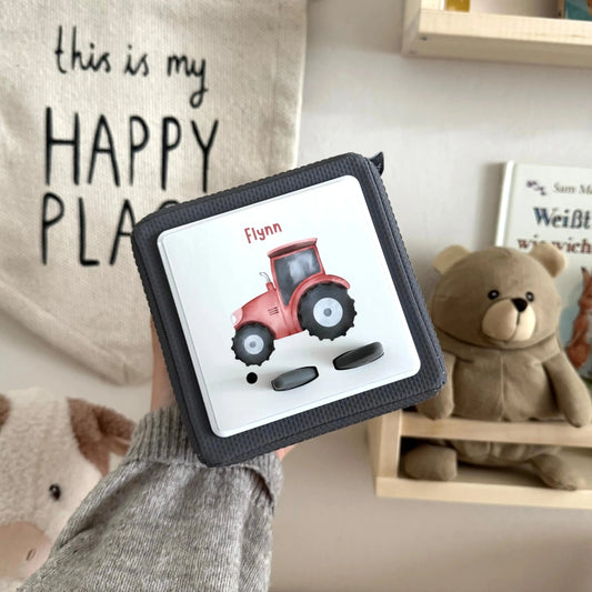 Toniebox Schutzfolie personalisiert Traktor Hauniper