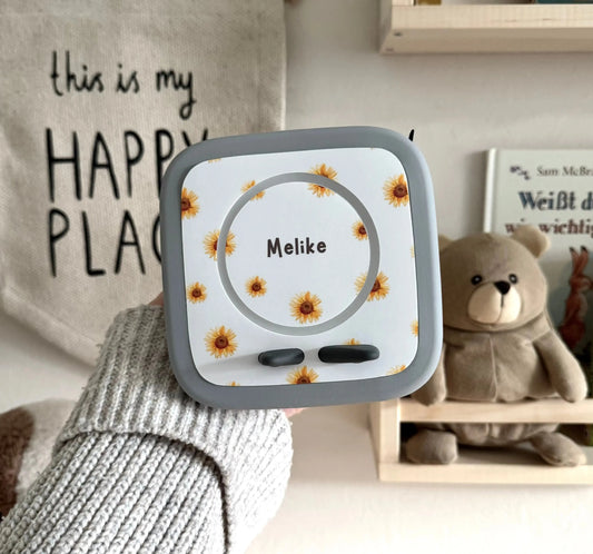Toniebox 2 Schutzfolie personalisiert Sonnenblume Hauniper