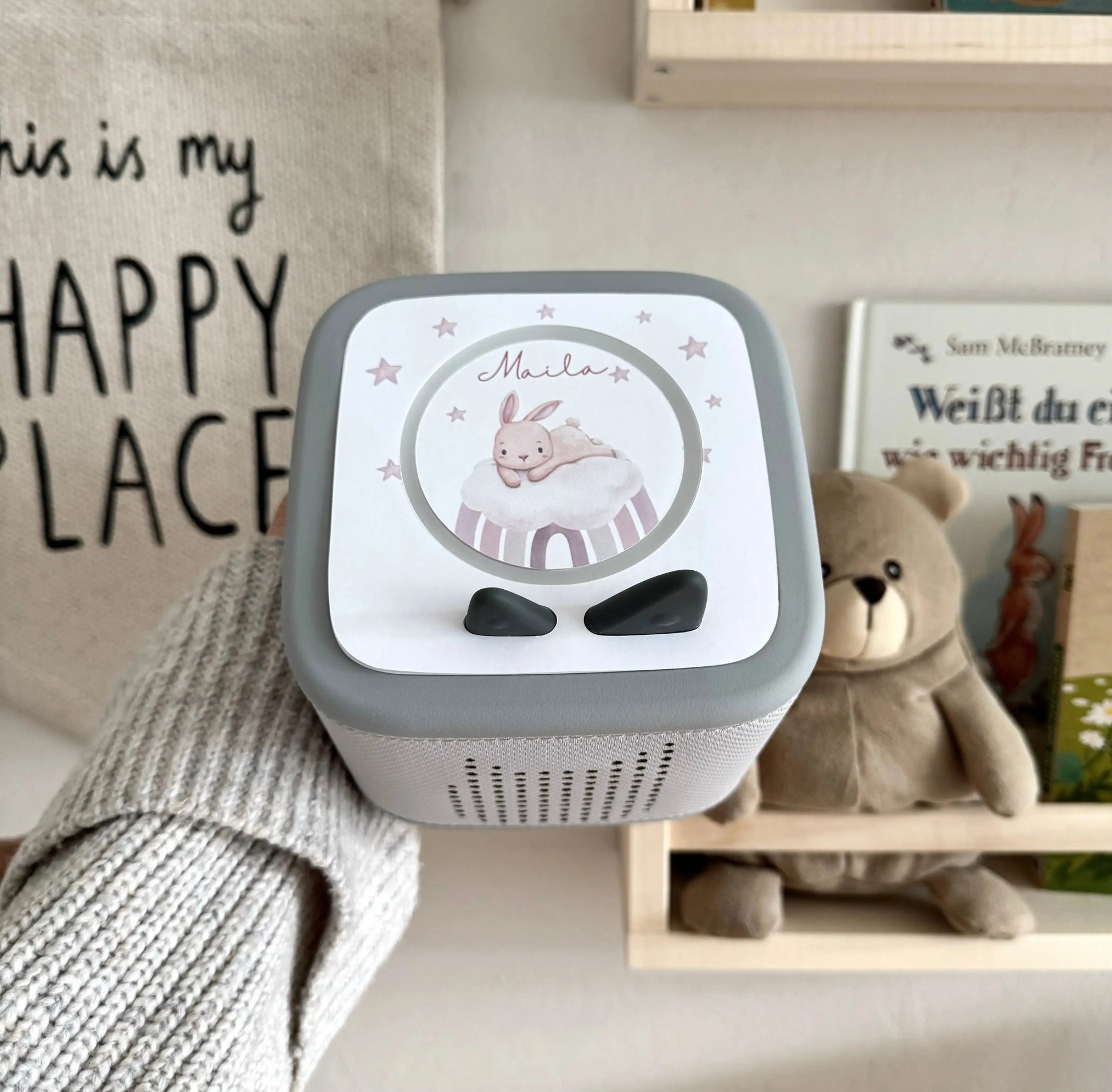 Toniebox 2 Schutzfolie personalisiert Regenbogentraum Hauniper