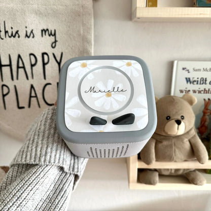 Toniebox 2 Schutzfolie personalisiert Blume beige Hauniper