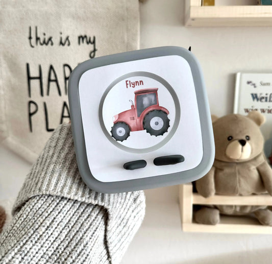 Toniebox 2 Schutzfolie personalisiert Traktor Hauniper