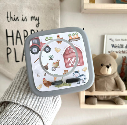 Toniebox 2 Schutzfolie personalisiert Farm Hauniper