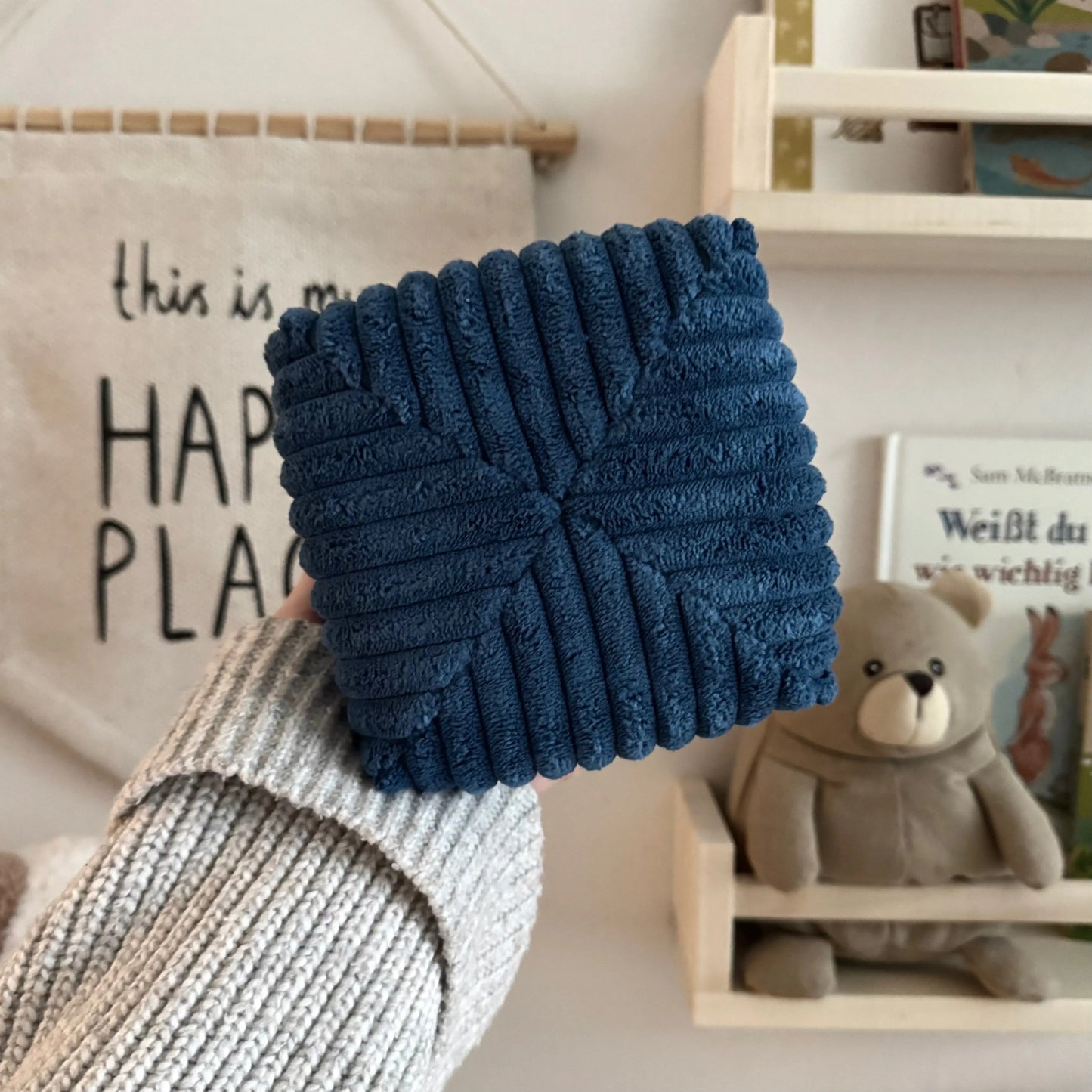 Toniebox 2 Schutzhülle Breitcord Königsblau Hauniper