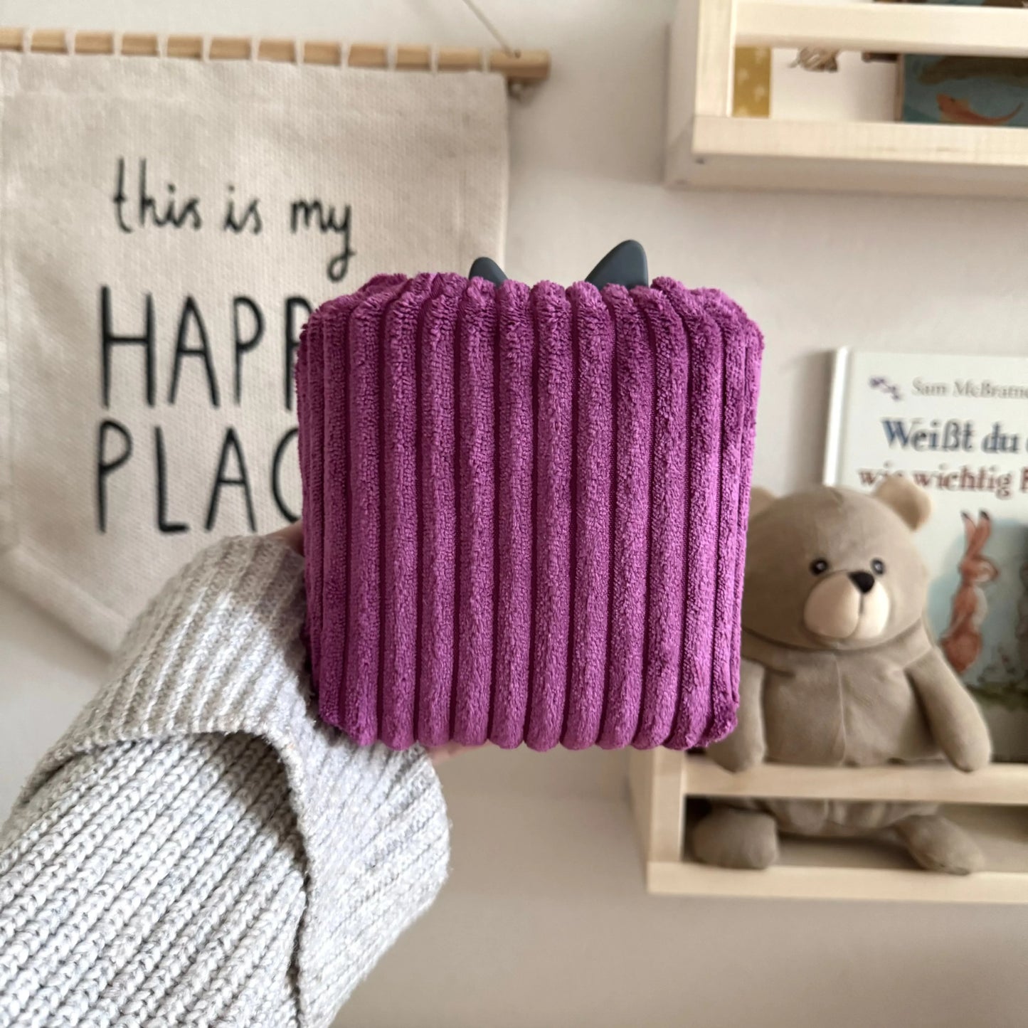 Toniebox 2 Schutzhülle Breitcord beere Hauniper