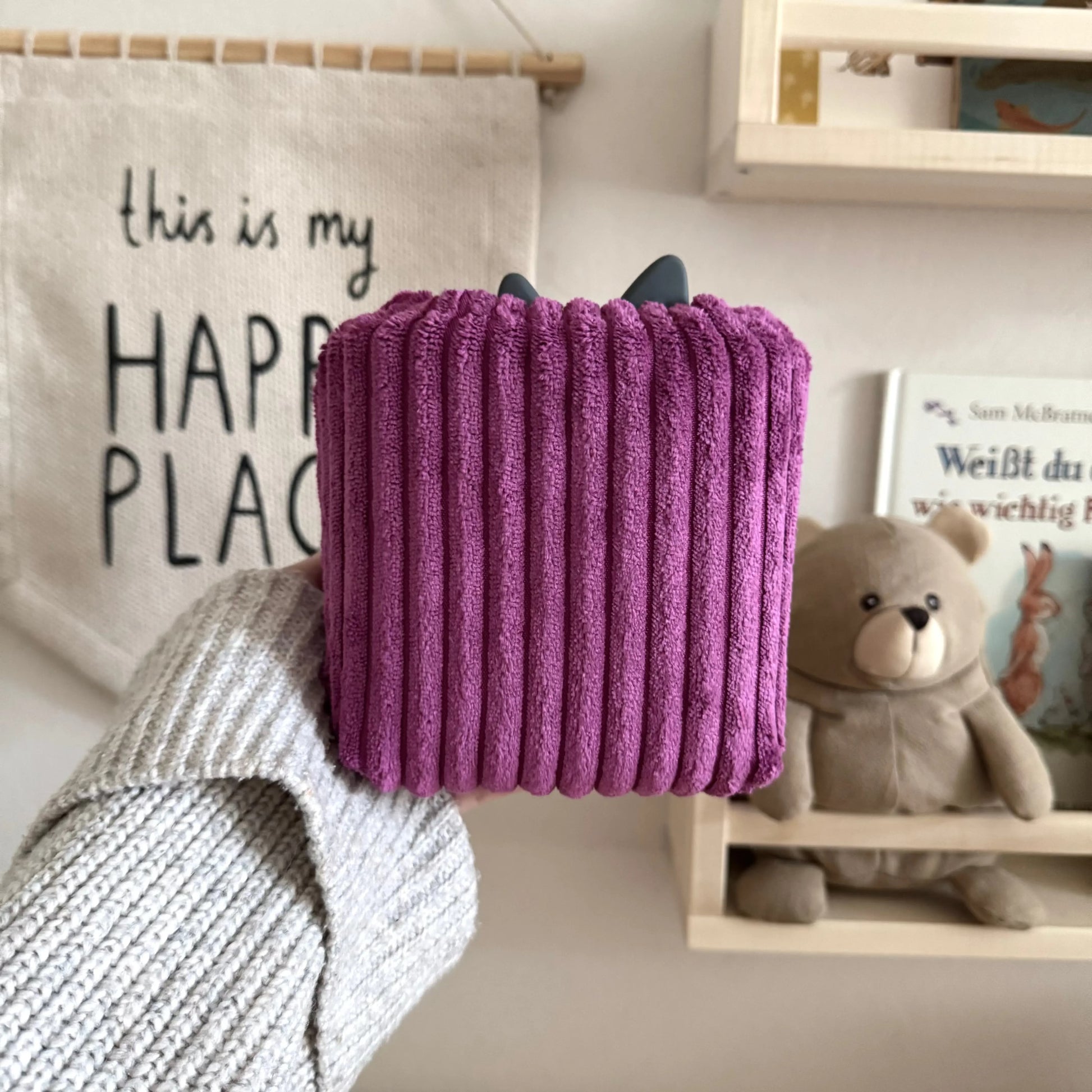 Toniebox 2 Schutzhülle Breitcord beere Hauniper