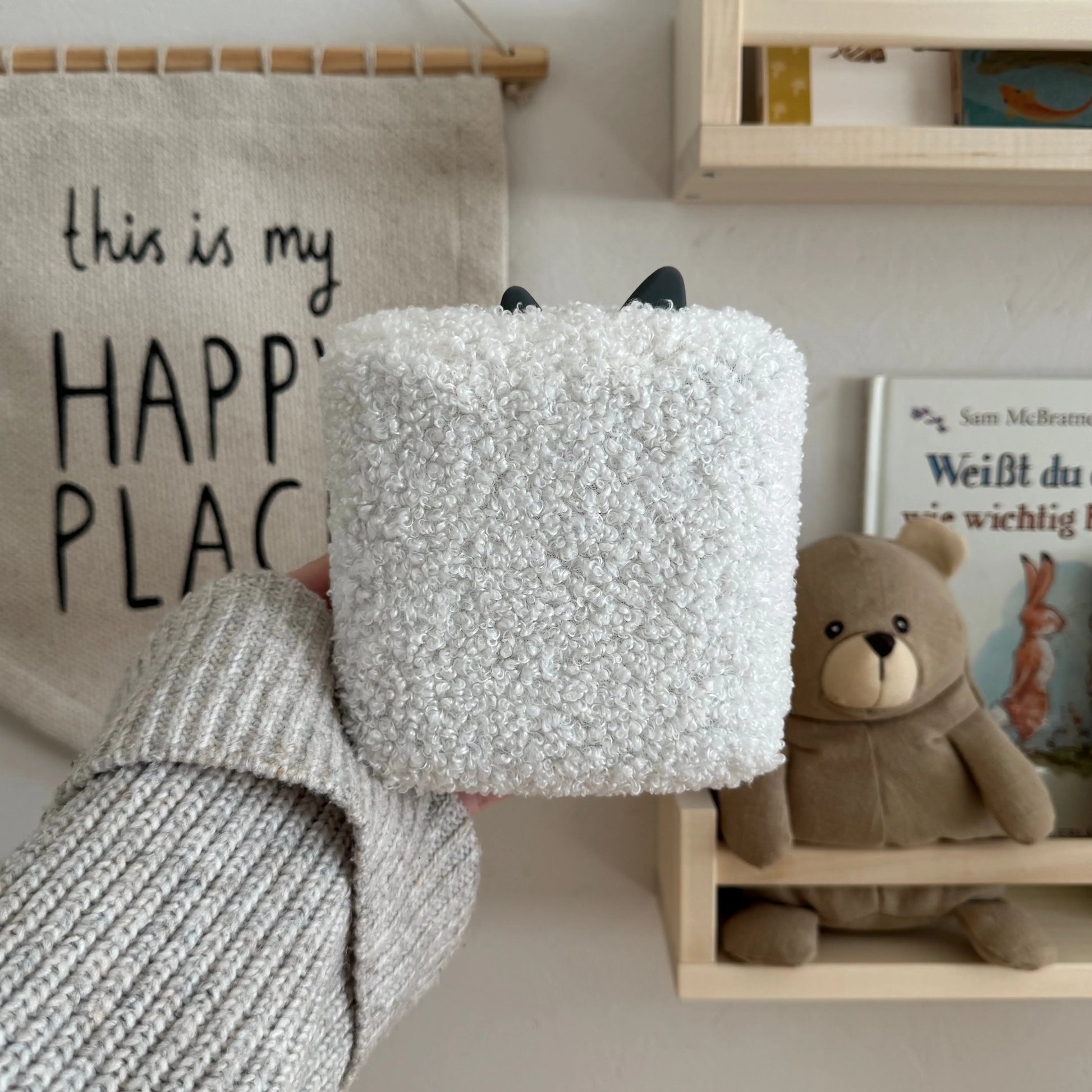 Toniebox 2 Schutzhülle Teddy Creme Hauniper