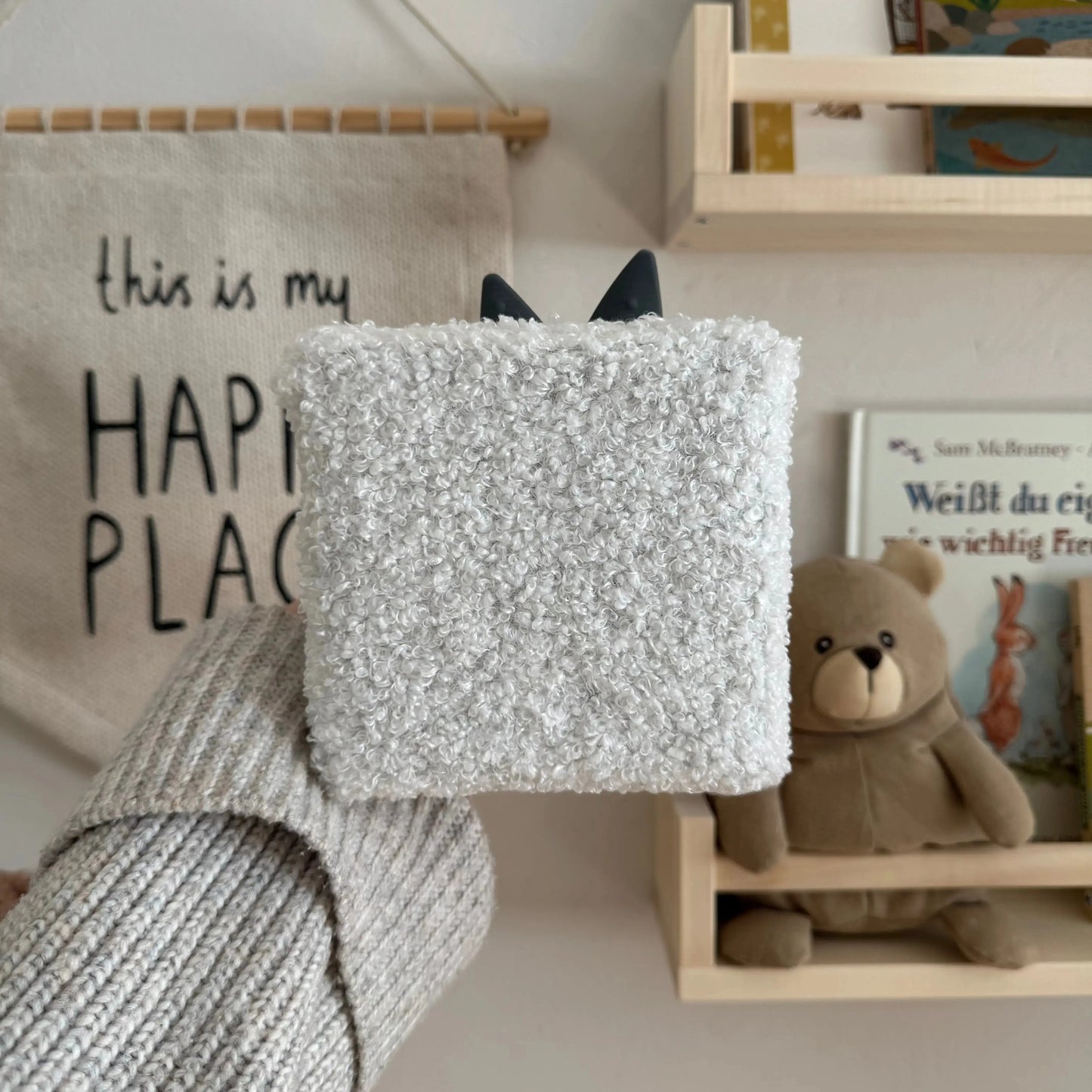 Toniebox Schutzhülle Teddy Creme Hauniper