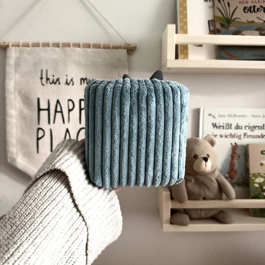 Toniebox 2 Schutzhülle Breitcord petrol Hauniper