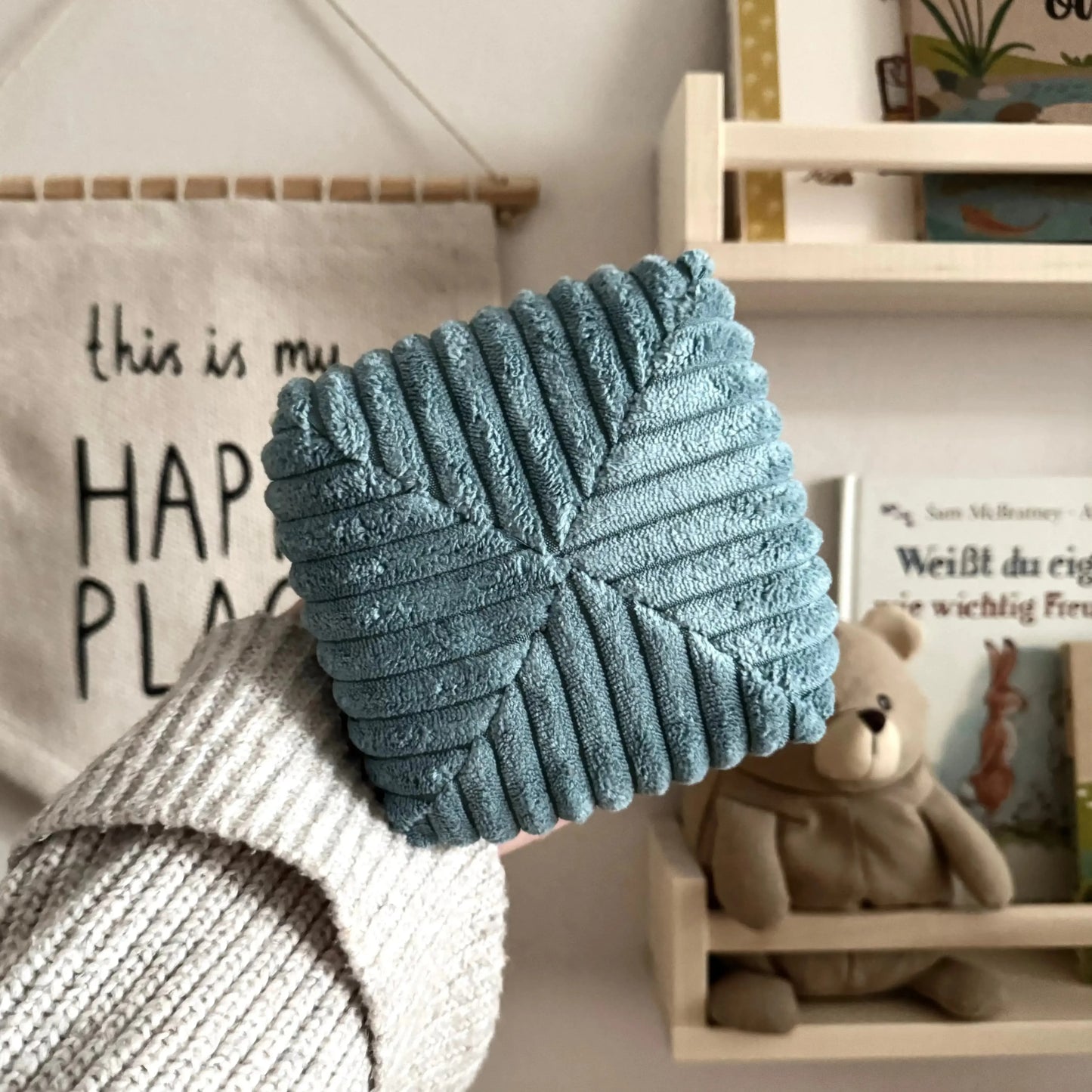 Toniebox 2 Schutzhülle Breitcord petrol Hauniper