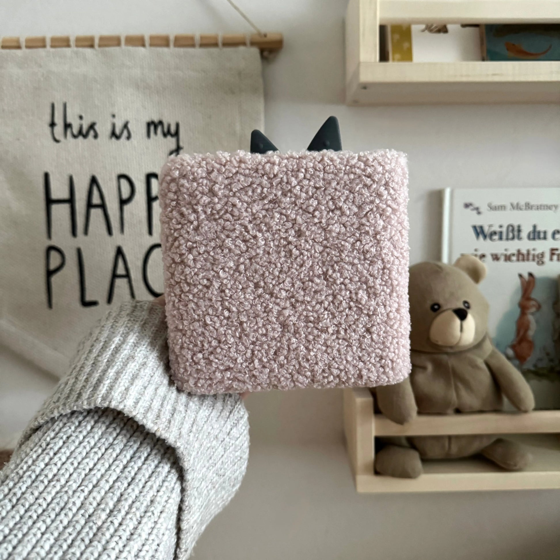 Toniebox Schutzhülle Teddy Rosa Hauniper