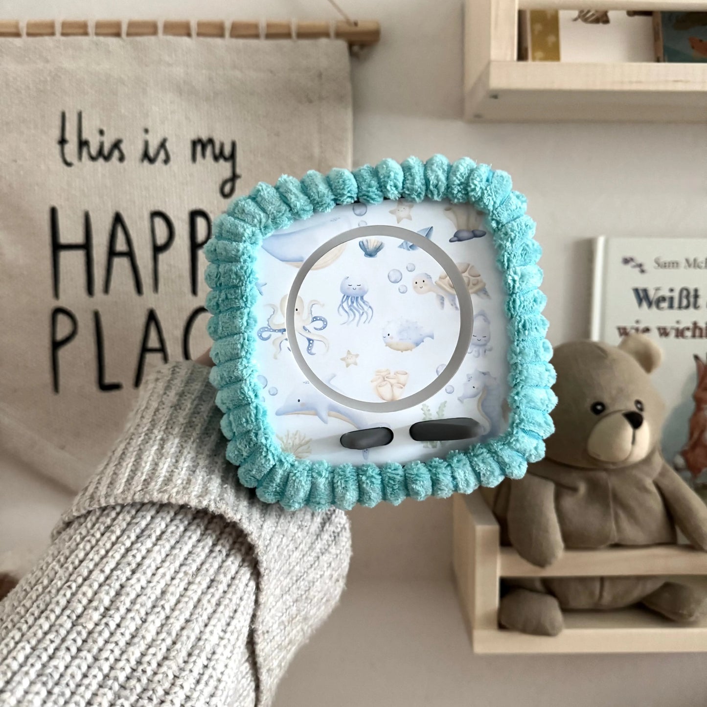 Toniebox 2 Schutzhülle Breitcord eisblau Hauniper