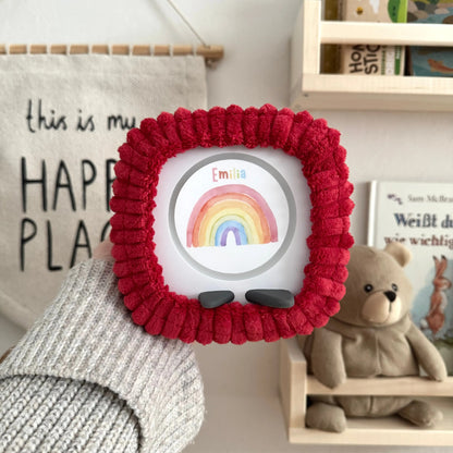 Toniebox 2 Schutzhülle Breitcord kirschrot Hauniper