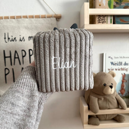 Toniebox 2 Schutzhülle Breitcord hellbraun Hauniper