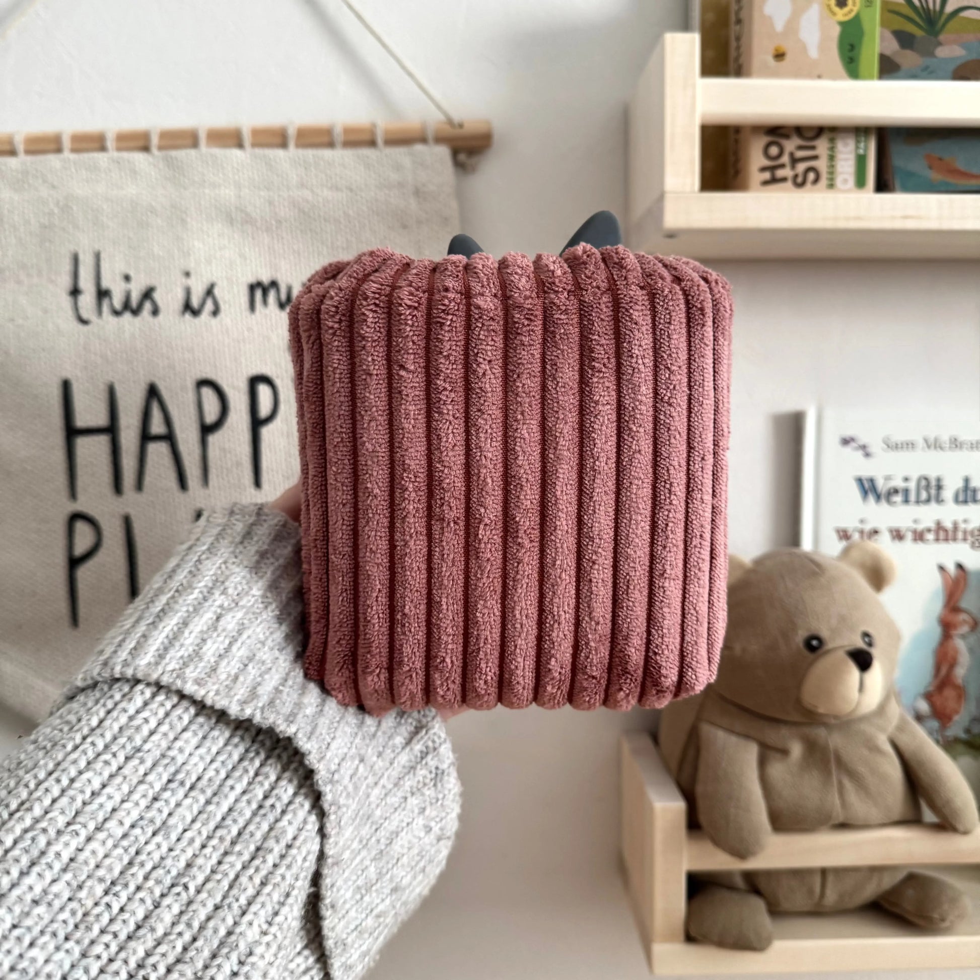 Toniebox 2 Schutzhülle Breitcord rostrot Hauniper